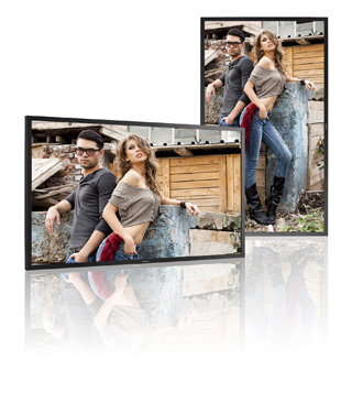 CDE4600-L Flexible-Landscape-Portrait-Wall-mounted-Installation feature