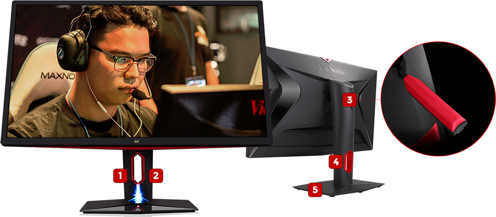 ERGONOMICALLY DESIGNED FOR GAMERS