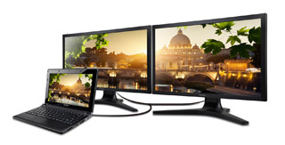 Dual DisplayPort