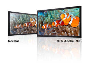 99% Adobe RGB
