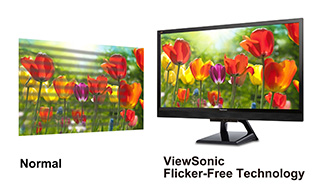 VX2858Sml flicker-Free feature