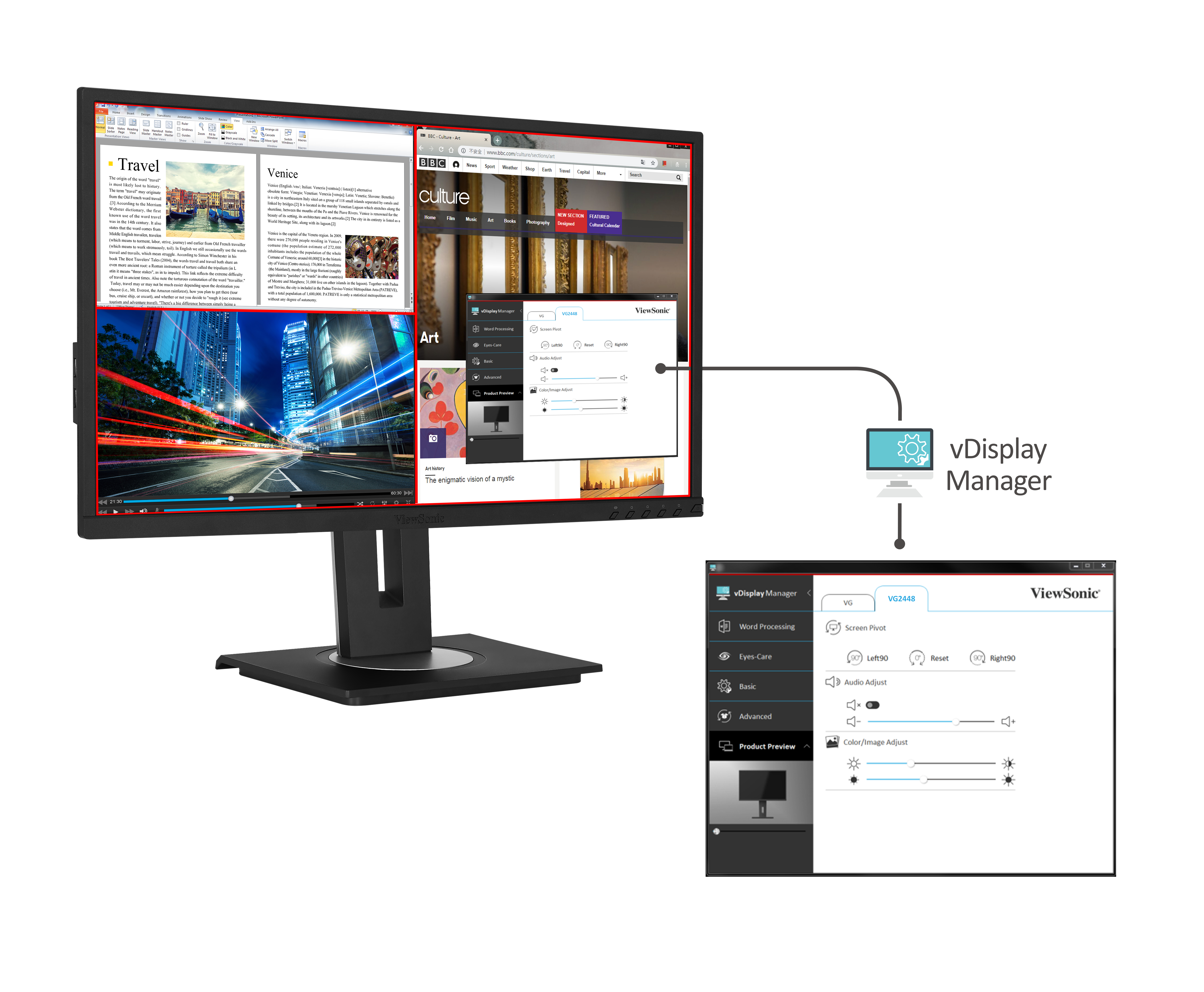Moniteur 24