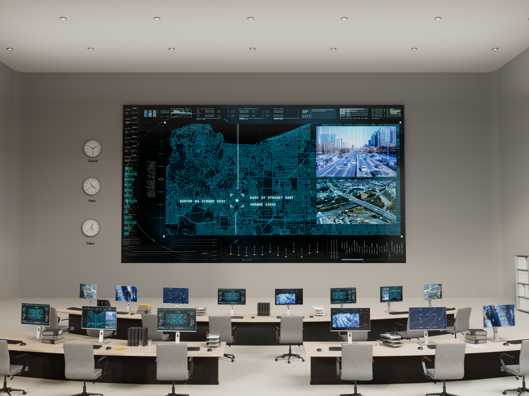 The LDP Series supports LAN control and is compatible with centralized management platforms