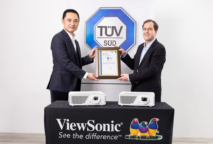 Image of award Máy Chiếu LED Viewsonic X1 Và X2 Đạt Chứng Nhận TÜV SÜD Low Blue Light - 