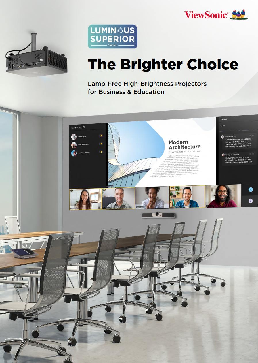 2025 ViewSonic Projectors-LS Series