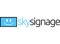 SkySignage HD logo for CMS platform integration