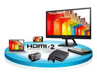 VX2858Smhl Duo-HDMI feature