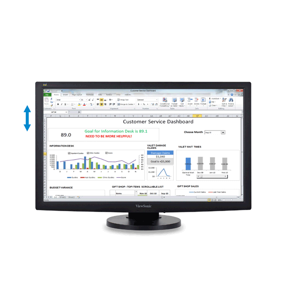 ViewSonic LCD Display VG2233-LED