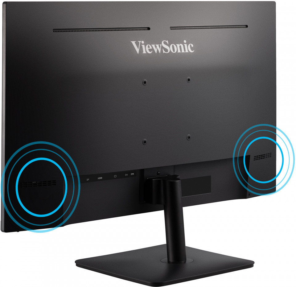 Dual Integrated Speakers 1