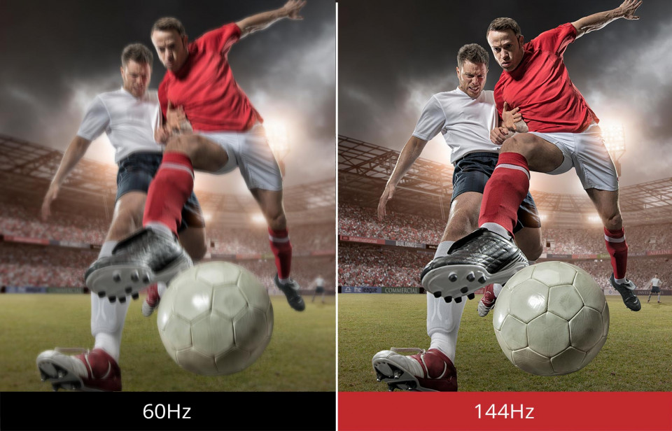 144Hz Refresh Rate Delivers Fluid, Tear-Free Visuals 1