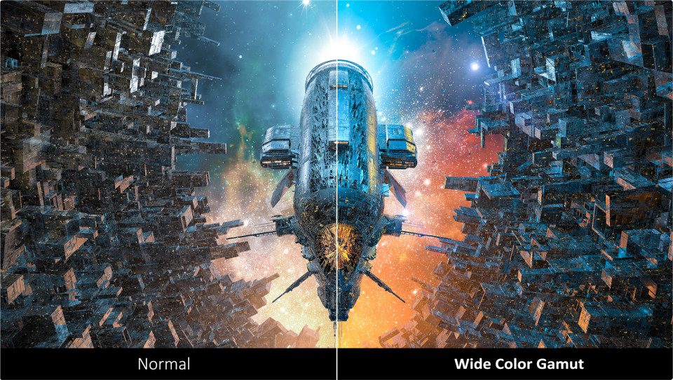 Wide Gamut and Color Possibilities 1