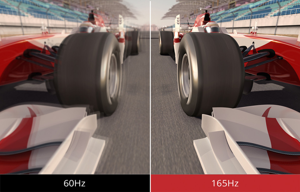 165Hz Refresh Rate and AMD FreeSync 1