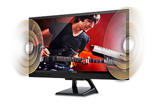 VX2858Sml Dual-integrated-stereo-speakers feature