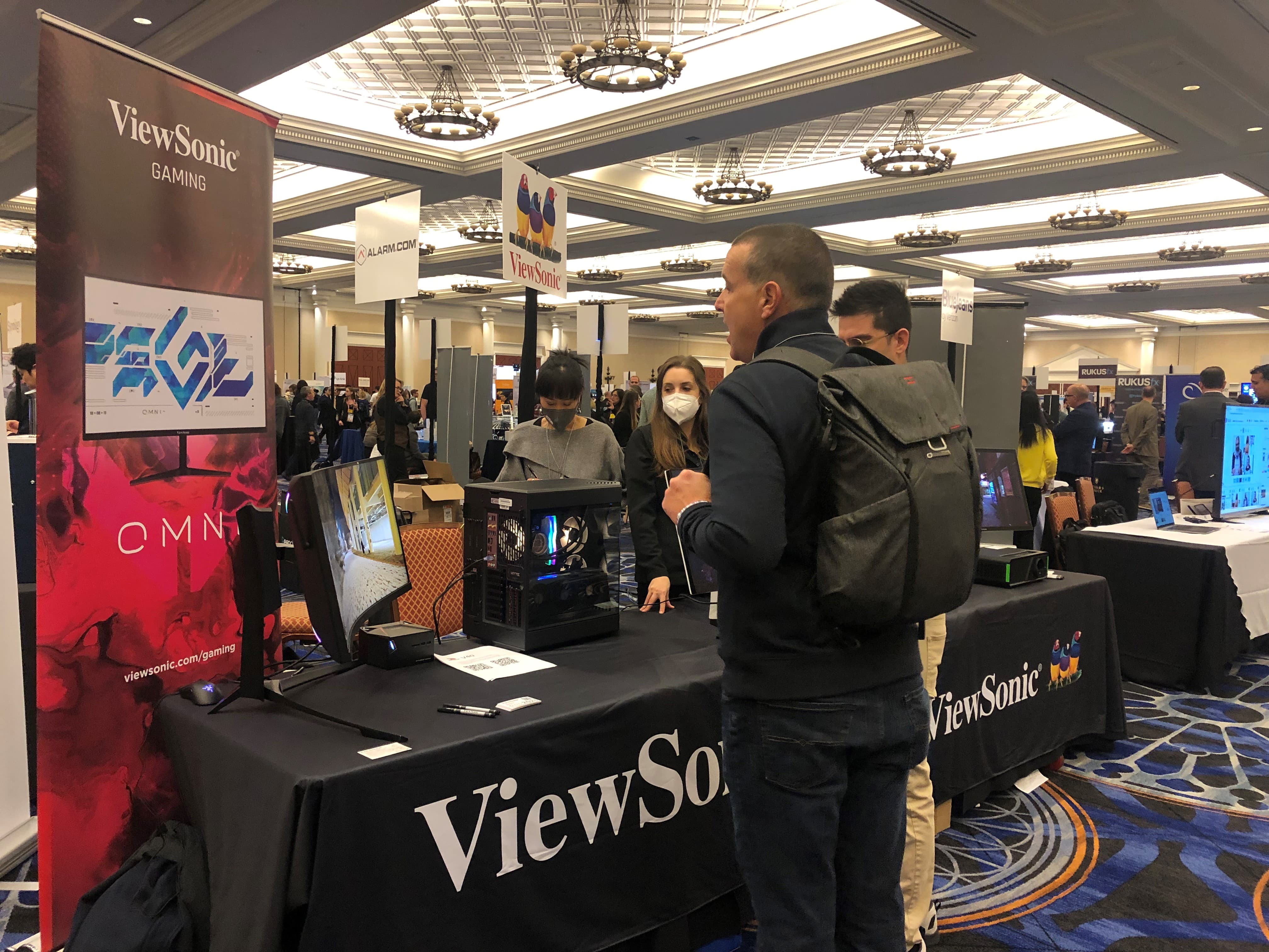 ViewSonic Introduced a line of products for work and leisure at Pepcom