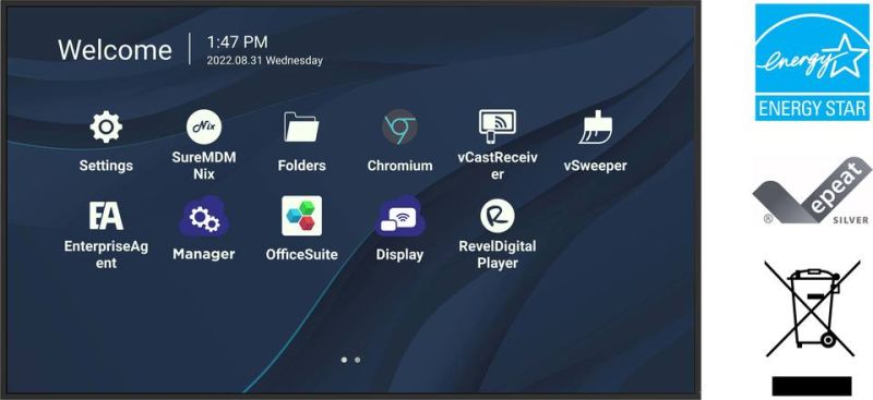 ViewSonic Kereskedelmi kijelző CDE8630
