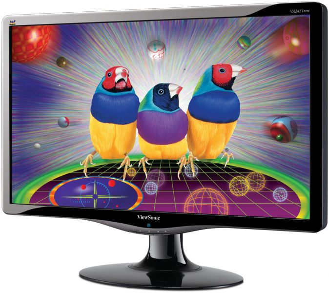 ViewSonic LCD kijelző VA2431wma
