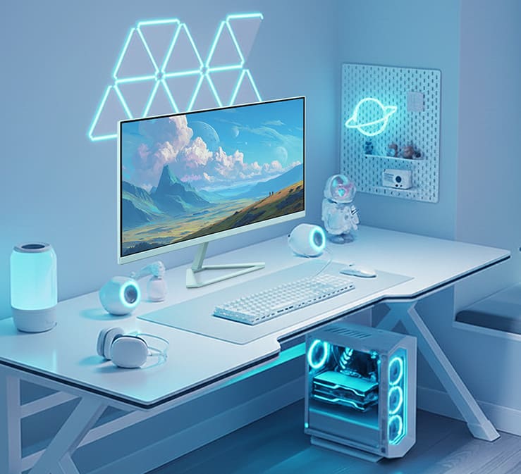 blue