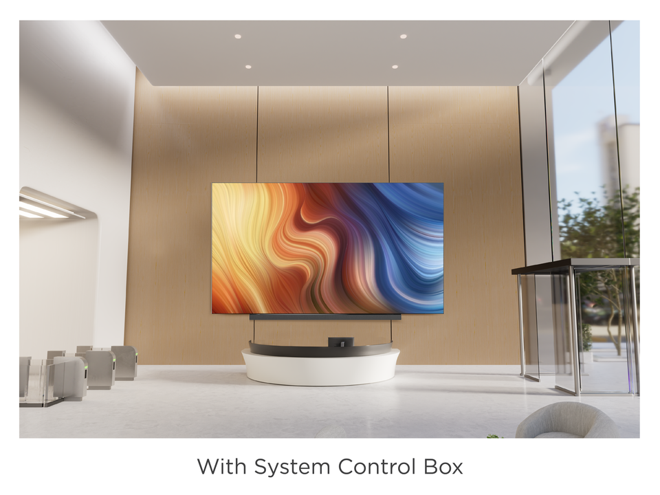Detachable System Control Box for a Minimalistic Appearance 1