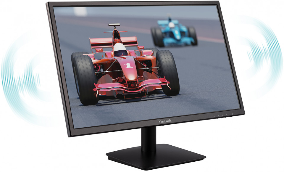 A complete multimedia experience with stunning images & dual speakers 1