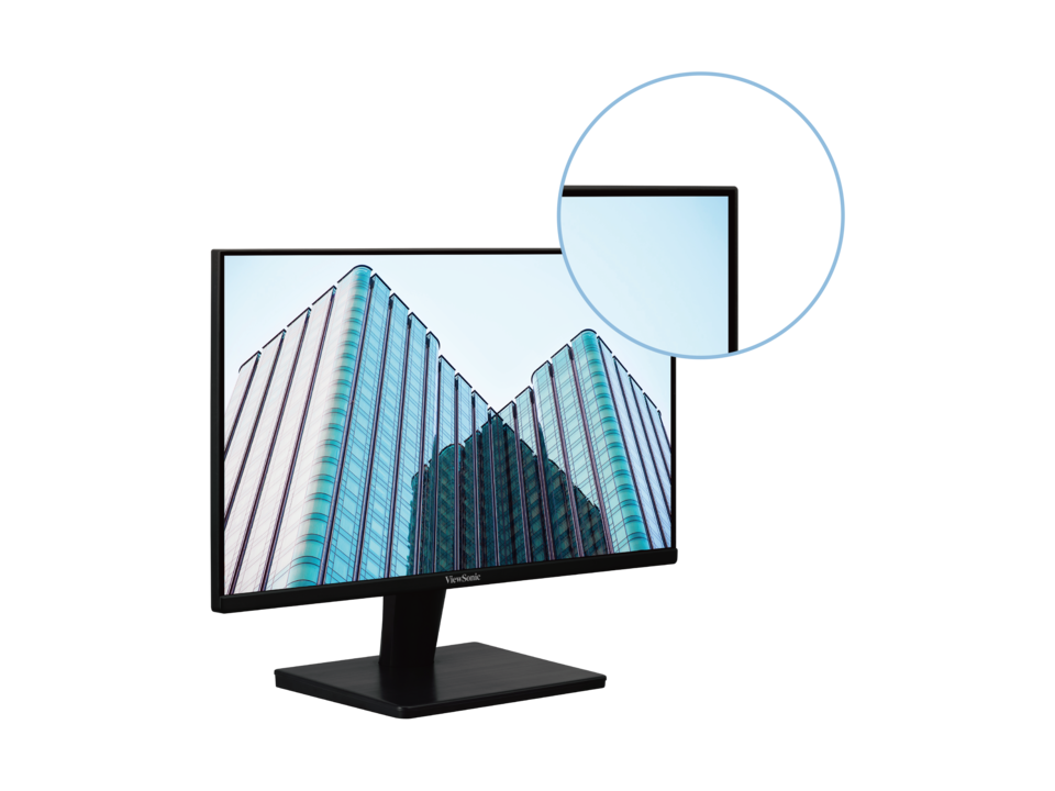 Three-sided frameless design for seamless viewing 1