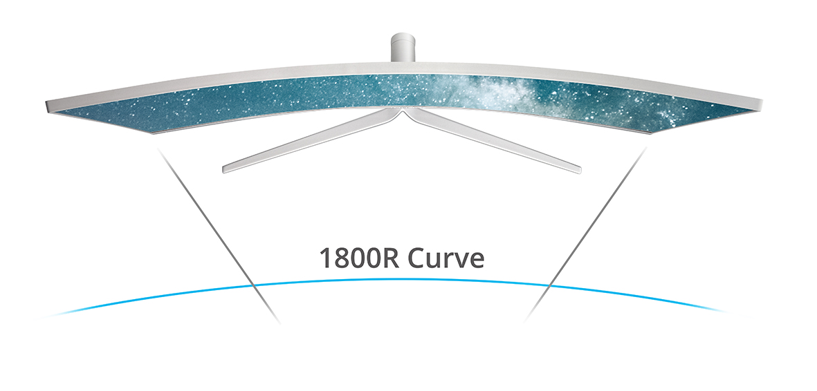 curved gaming monitor dubai
