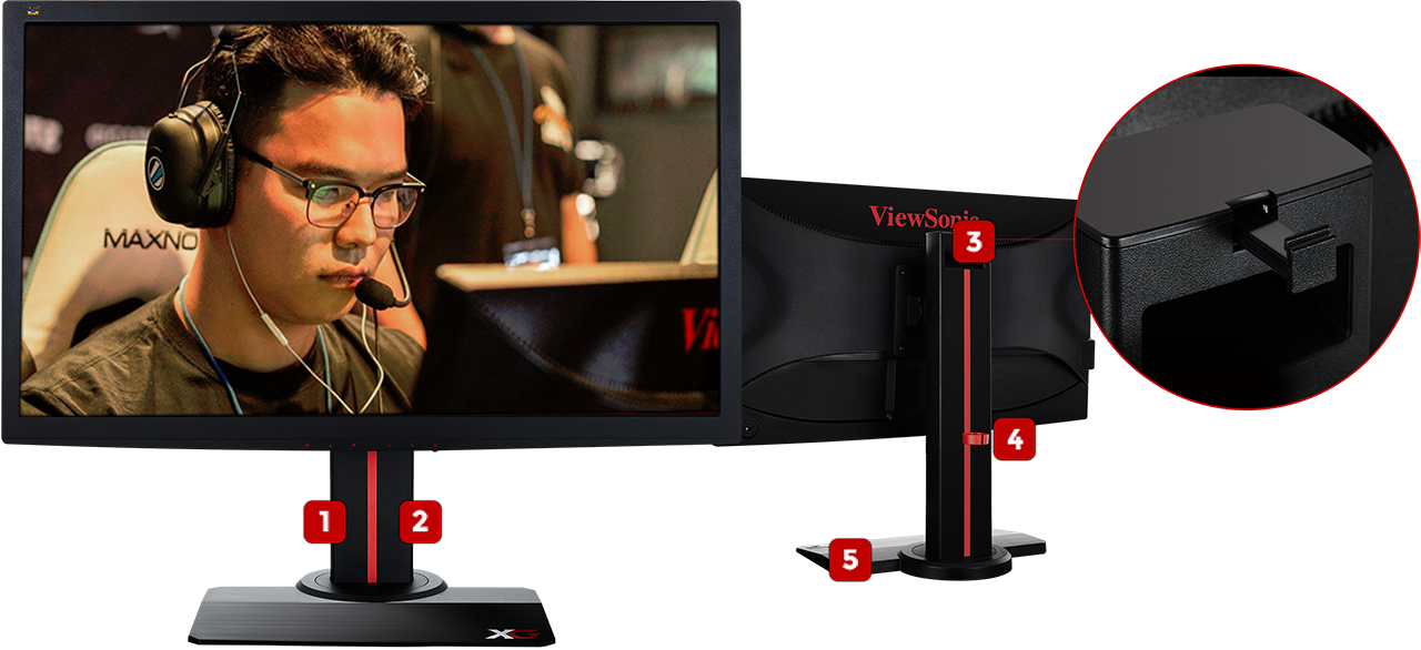 ERGONOMICALLY DESIGNED FOR GAMERS