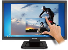 Two-point optical touch