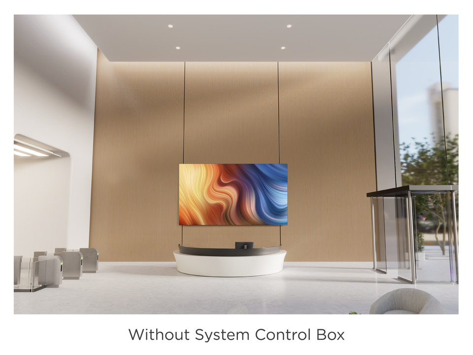 Detachable System Control Box for a Minimalistic Appearance 2